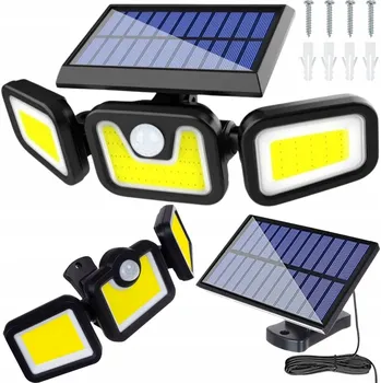 Venkovní osvětlení Solární LED lampa pouliční CoolStaff 144 W 260 lm