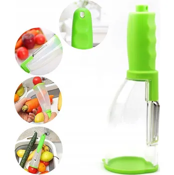 Kuchyňská škrabka Vertikální škrabka P&S škrabka s nádobkou