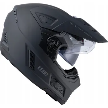 Helma na motorku KENNY PŘILBA EXPLORER SOLID BLACK ČTYŘKOLKA VELIKOST S