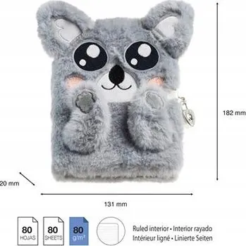 Sešit Sešit linkovaný 131 × 182 × 20 Apli 160 listů