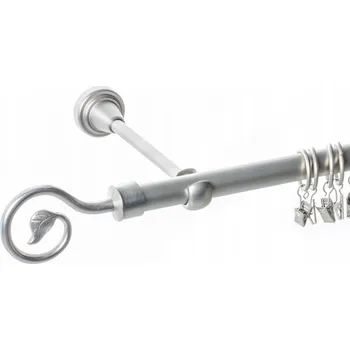 Garnýž Dekoria Garnýž jednoduchá Doris chrom matný 240 cm