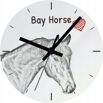 Hodiny Nástěnné hodiny Art-Dog bílé 20 cm