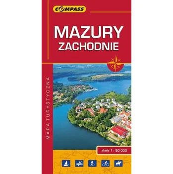 Cestování Mapa turystyczna - Mazury zachodnie 1:50 000 - Praca zbiorowa
