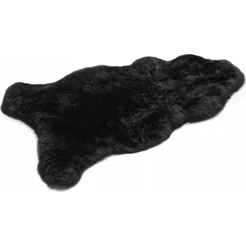 Koberec Ovčí kůže 120 cm černá
