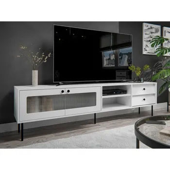 Televizní stolek TV stolek Aurezi 200, Barva: bílá MIRJAN 5903211384943
