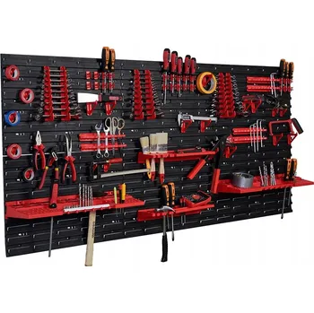 Obraz Dílenská nástěnná tabule / panel na nářadí 174 x 78 cm