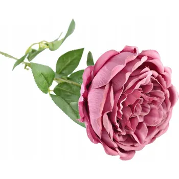 umělá květina Jednotlivá květina pivoňka 70 cm tmavě růžová