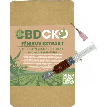 CBD CBDčko Fénixovy slzy 54 % CBD Extrakt Obsah: 1 ml