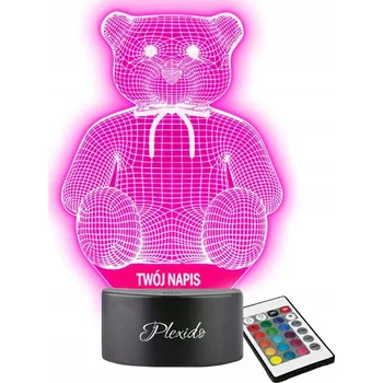 Lampička Plexido vícebarevná Noční lampa