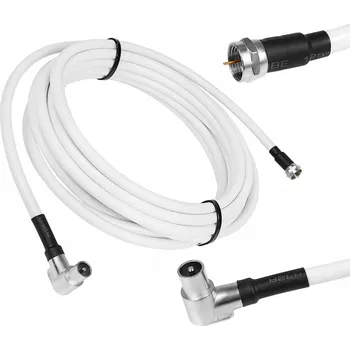 Anténní kabel Anténní kabel Antena s konektory, 5 m