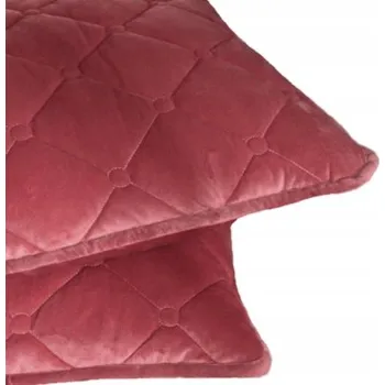 Povlečení POVLEČENÍ NA POLŠTÁŘ PROŠÍVANÁ PLYŠOVÉ 2 KS 48x74CM