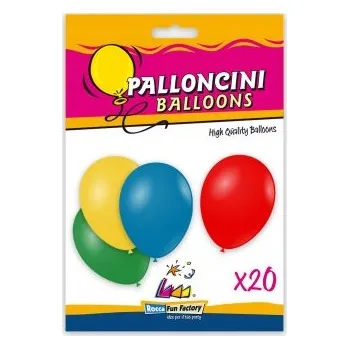 Latexové italské balónky 26 cm Mix barev 20 kusů