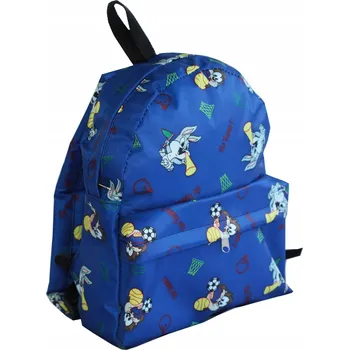 Dětský batoh Batoh s více komorami Looney Tunes Rcollection pro chlapce a dívky, modrý