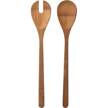 Příbor IKEA GRÖNSAKER salátový příbor, 2 ks , bambus