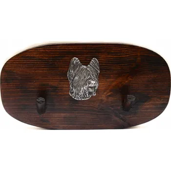 Věšák Šatní ramínko dřevěný Art-Dog odstíny hnědé