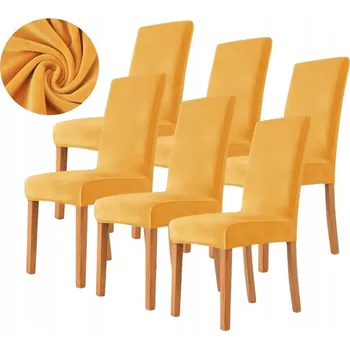 Potah na židli Potah na židli Domidekor žlutý