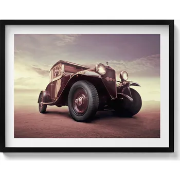 Obraz Obraz na zeď - Auto v retro stylu, 80x60 cm