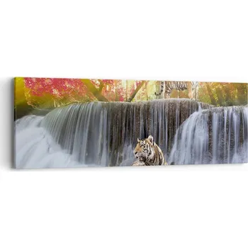 Obraz Obraz na plátně do obýváku, ložnice 90x30 krajina foto obrazy na zeď