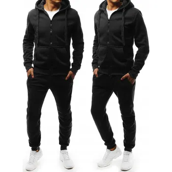 DStreet pánské teplákové soupravy černá velikost XL