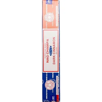 Vonná tyčinka Vonné tyčinky Satya Nag Champa and Dark cinnamon 2 x 8 g