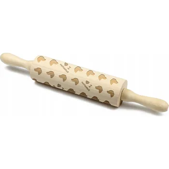 Váleček na těsto Dalmatin , dalmatinský ohař - váleček se psím vzorem, váleček a