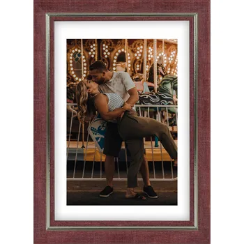 Obraz FOTORÁMEČEK NA FOTOGRAFIE RŮŽOVÝ RÁMEČEK 29,7x42 CM