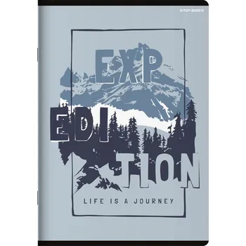 Sešit Sešit A5 s mřížkou TOP-2000, 80 listů