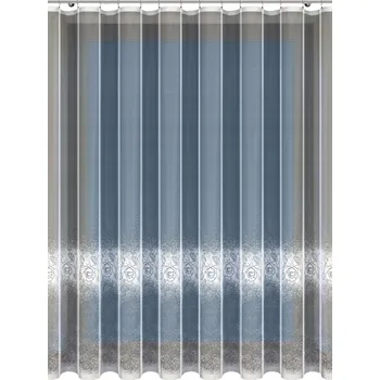 Záclona MG ZÁCLONA žakárová 35322 BÍLÁ výška 160cm pol 0,5m