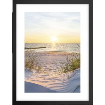 Obraz Obraz plakát v černém rámu do obýváku 30x40 krajina plakáty na zeď