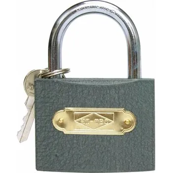 Visací zámek zámek visací 32mm šedý, 23232