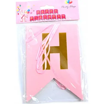 Girlanda NÁPIS k narozeninám RŮZNÉ BARVY