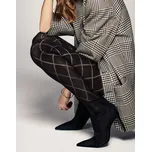 Punčochové kalhoty VENEZIANA - ROMBO GRANDI 60 DEN Barva: NERO (černá), Velikost: 3-M