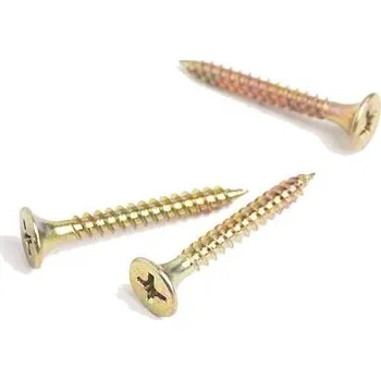 Šroub vrut zapuštěný 4*40/24mm částečný závit PZ Zn