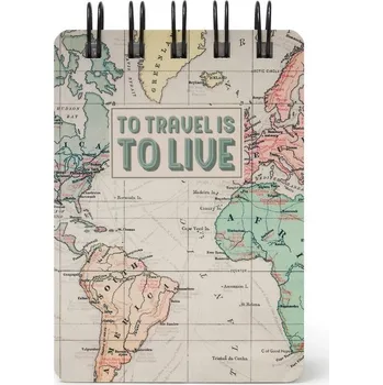 Blok Poznámkový blok Legami Mini Spiral Notebook - Lined - Travel