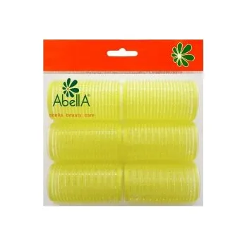 Natáčka na vlasy Natáčky suchý zip 3,2cm 6ks žluté Abella