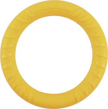 Hračka pro psa Huhubamboo hračka kruh pro psy žlutý (355855)