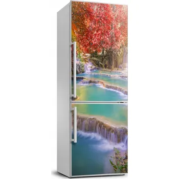 Fototapeta Foto Samolepka na ledničku Vodopád na podzim