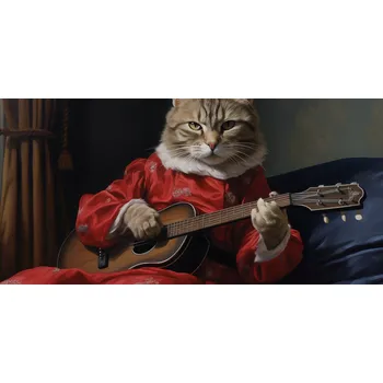 Plakát Plakát Melodie Kočičí Tlapky bez rámu 91,3 x 44,5 cm