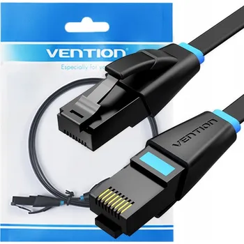Síťový kabel Patchcord Vention U/UTP 6 RJ45 / RJ45 50 m černý