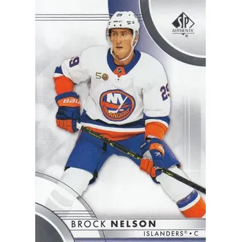Sběratelská karetní hra řadová karta BROCK NELSON 23-24 SP Authentic číslo 57