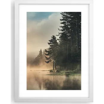 Obraz Obraz plakát v bílém rámu do obýváku 30x40 krajina plakáty na zeď