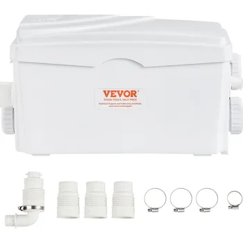 Čerpadlo VEVOR Čerpadlo na odpadní vodu 350W 6000 l/h, výtlak 7 m, se 3 vstupy vody