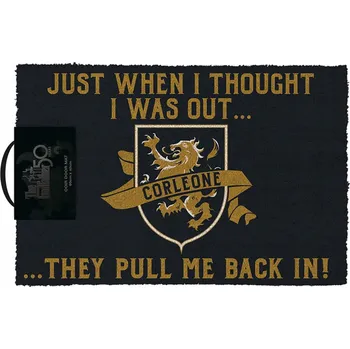 Rohožka Kmotr - Myslel jsem, že jsem venku 60x40 cm