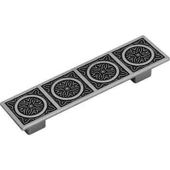 Nábytkové kování Nábytková úchytka GAMET UR29 nikl patinovaný 96mm