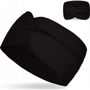 Čelenka Nandy klasická černá čelenka do vlasů