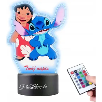 Lampička Plexido vícebarevná Noční lampa