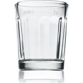 Sklenice Skleničky na likér, sklenice na vodku, poháry Rona bezbarvý 20 ml 24 ks