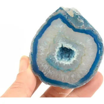 Přírodní kámen Geoda achát s dutinkou 161g z Brazílie