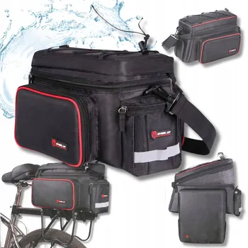 brašna na kolo CYKLISTICKÁ BRAŠNA NA NOSIČ TAŠKA NA NOSIČ JÍZDNÍHO KOLA VODĚODOLNÁ 26L