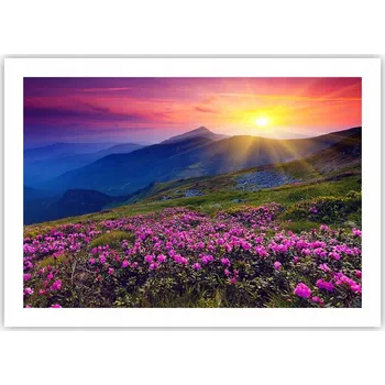 Obraz Plakát bez rámu do obýváku ložnice 70x50 krajina moderní módní obraz